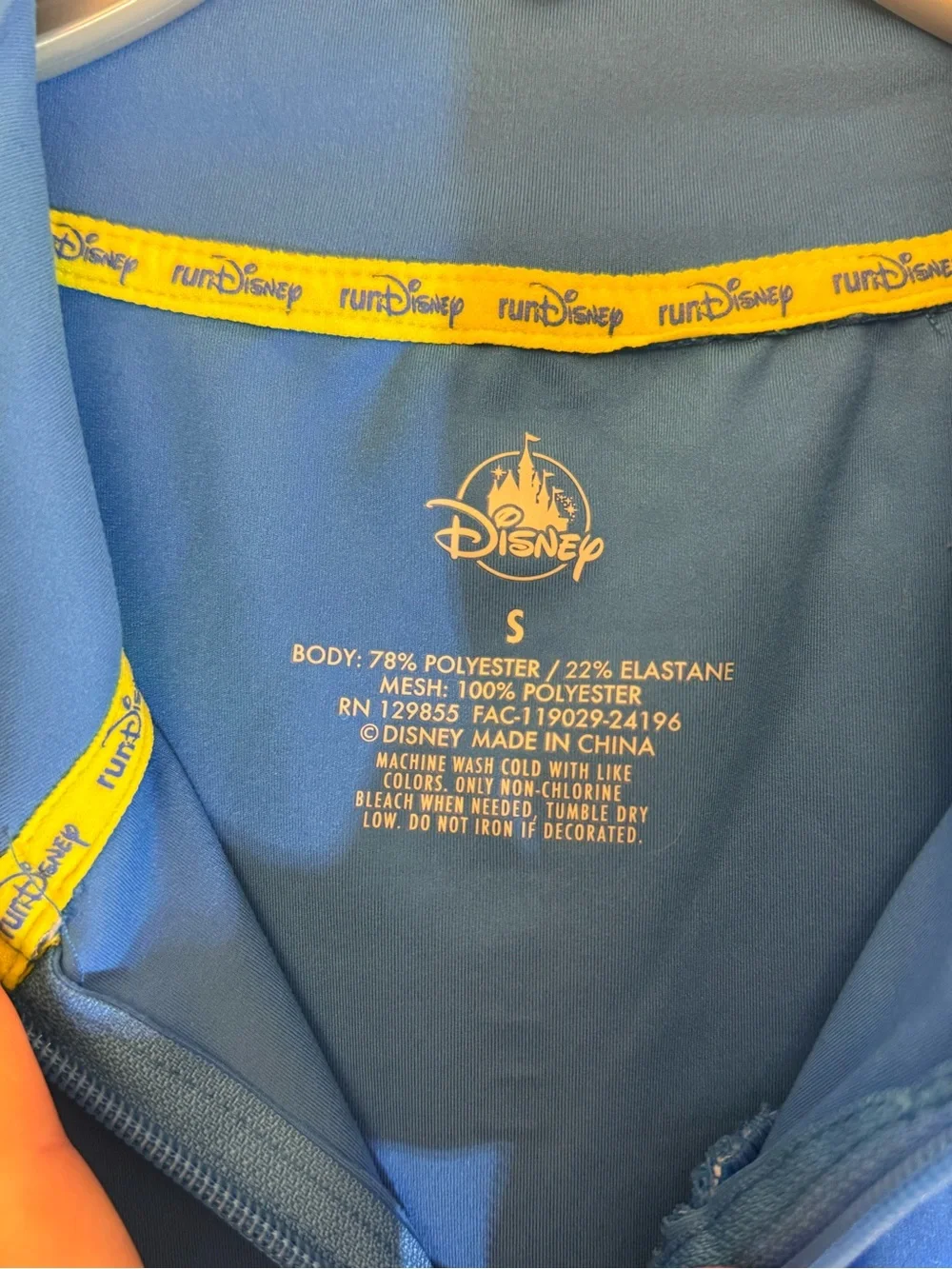 RunDisney jacket